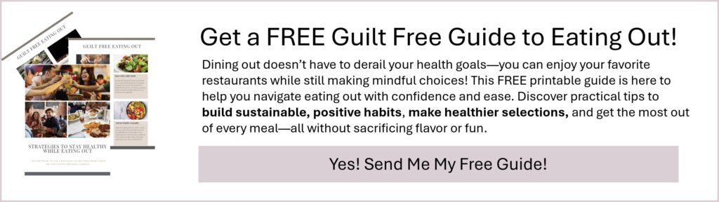 Guilt free guide to eating out download banner